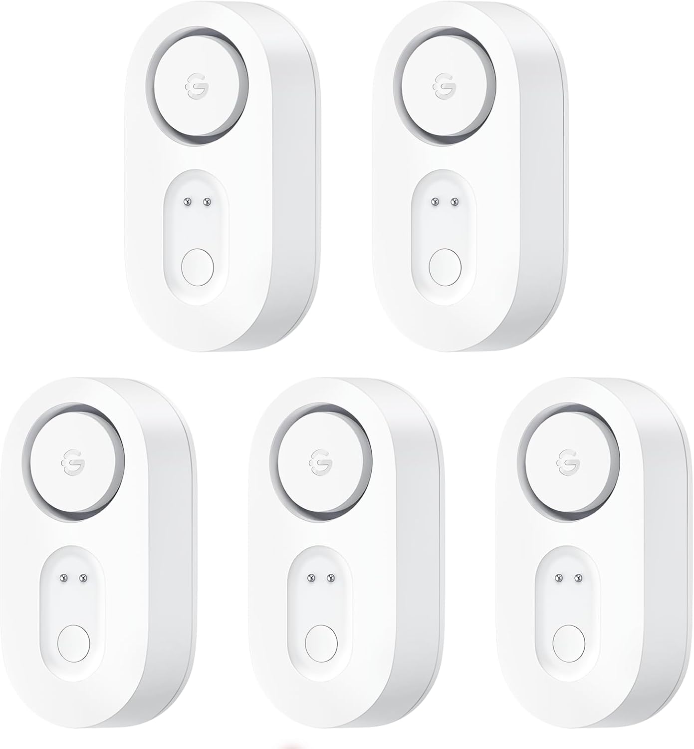 GoveeLife Water Leak Detector with 105dB Adjustable Alarm, Water Alarm with Dual Sets Sensor Probes Leaks and Floods