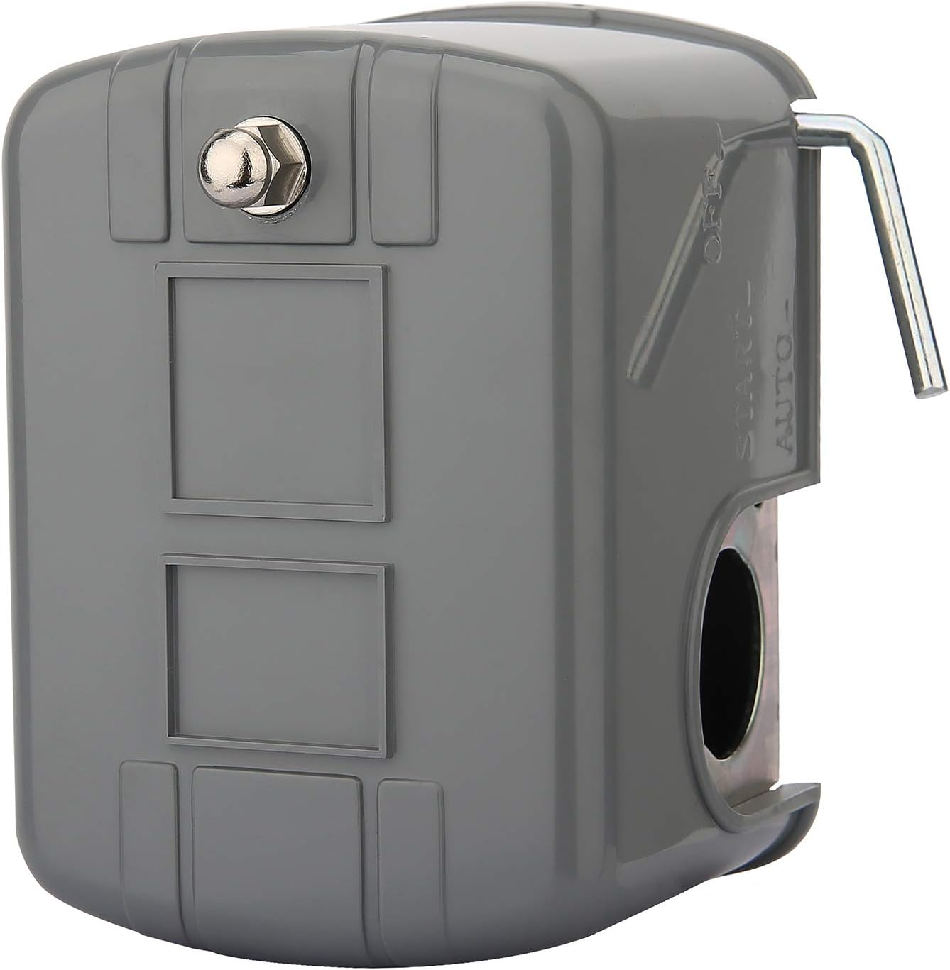 Adjustable Air-Pump Pressure Switch 1/4" NPT Female, 40/60 PSI Setting for Water Pump, Well Pump